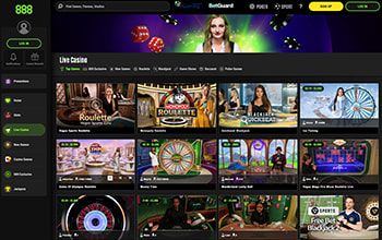 888casino Live Games