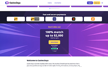 Casino Days Fast Payouts