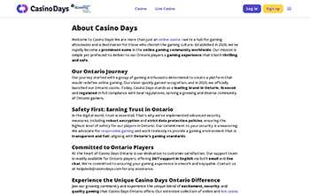 Casino Days Safe Online Casino