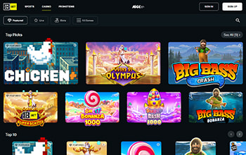 DAZN Bet Top Games