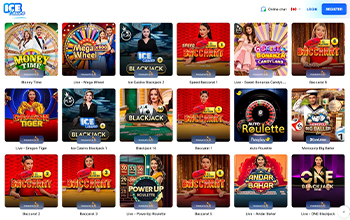 Ice Casino Table Games