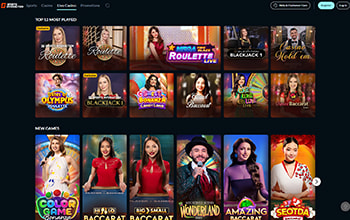 Sports Interaction Live Games