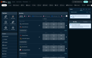 Sports Interaction Sports Home Page