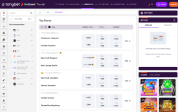 Tonybet Sports Home Page