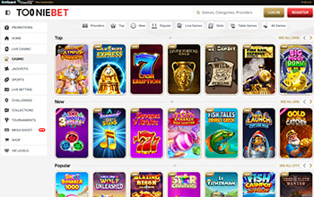 Tooniebet Top Games