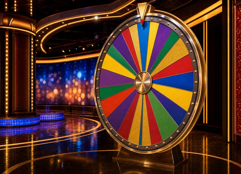 Live casino game show money wheel